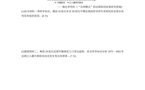 板块7第17单元训练56　现代世界人口迁徙和世界大战下的文化碰撞与交流_07高考历史_2024年新高考资料_1.2024一轮复习_2024年高考历史一轮复习讲义（部编版）_学生版在此文件夹