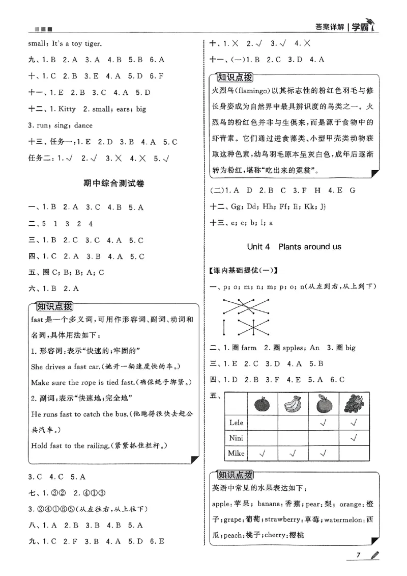 三上答案解析英语人教_25秋上册语数英《五星学霸》各版本🈴集_🔰25秋上册语数英《五星学霸》各版本🈴集。已分享_25秋《五星学霸》人教pep英语+译林英语3-6年级。已核对