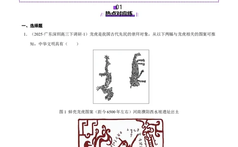 热点05《哪吒2》现象级热映&mdash;传承和弘扬中国传统文化（练习）（解析版）_07高考历史_2025年新高考资料_二轮复习_01高考语文等多个文件