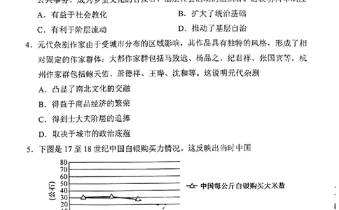 湖南省岳阳市2023界高三教学质量监测（一）历史试卷_07高考历史_历史高考模拟题_新高考_2023年_2023届湖南省岳阳市高三上学期一模历史试题_2023届湖南省岳阳市高三上学期一模历史试题