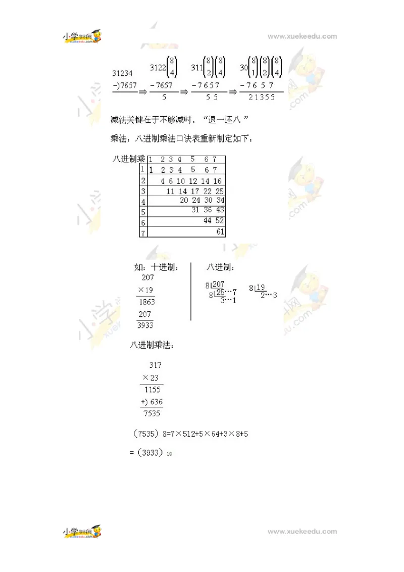 三年级下册数学奥数知识点讲解第14课《从数的二进制谈起》通用版（含答案）_奥数专题合集_H003小学奥数培训班课程+习题_1-6年级上下册奥数_三年级