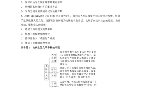 板块四　第十一单元　阶段贯通11　世界古代史_07高考历史_2025年新高考资料_一轮复习_2025高考大一轮复习讲义+课件精准备考2025年新高三历史一轮复习备课课件（完结）