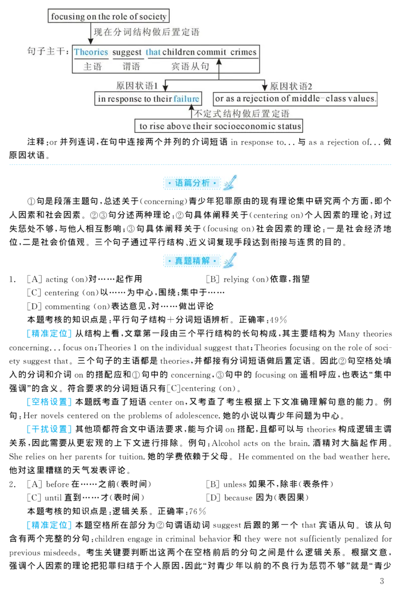 2004年考研英语真题解析_27考研真题_考研英语一、二真题+解析（1994-2026）_考研英语真题阅读手译本_真题解析_英一_1998-2009考研英语解析