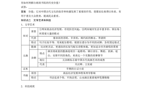 板块一　第四单元　第10讲　辽宋夏金元的文化_07高考历史_2025年新高考资料_一轮复习_2025高考大一轮复习讲义+课件精准备考2025年新高三历史一轮复习备课课件（完结）_418