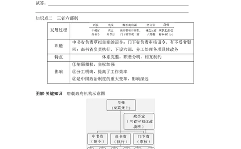 板块一　第三单元　第6讲　三国两晋南北朝至隋唐的制度变化与创新_07高考历史_2025年新高考资料_一轮复习_2025高考大一轮复习历史（人教版）_学生用书Word版文档全书