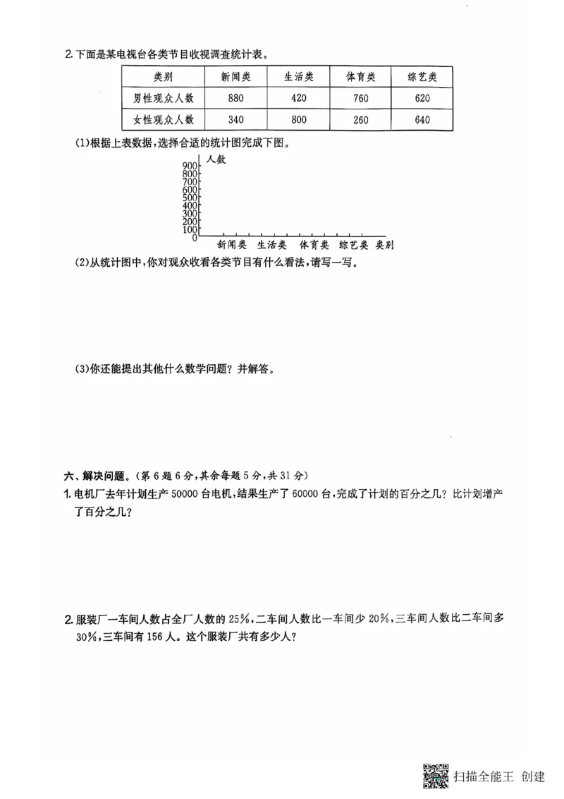 六年级期末数学北师大版_小学1-6年级常用的上册资源汇总_六年级上册资料(1)
