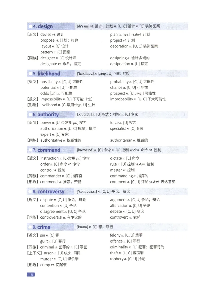 27考研词汇闪过真题重点高频词替换_27考研真题_考研英语一、二真题+解析（1994-2026）_考研词汇默写本合集_02.词汇闪过_附册（共9本）