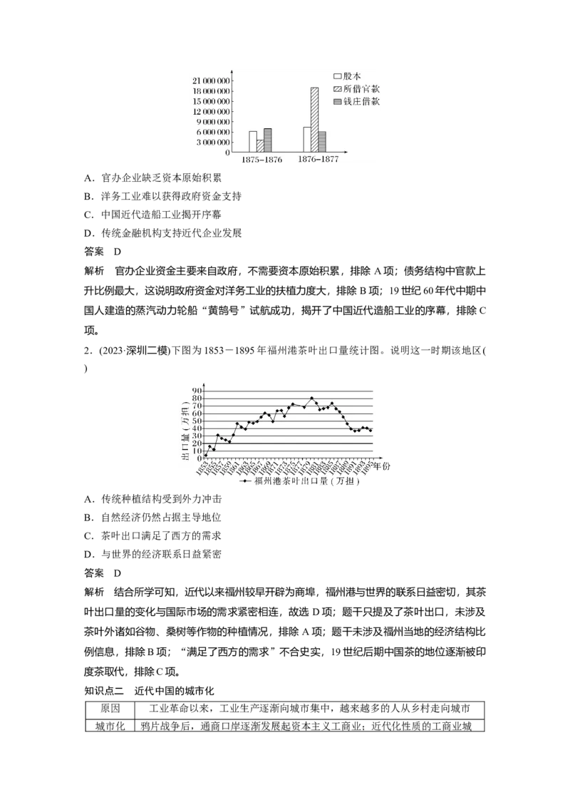板块二　第十单元　第32讲　近代中国的经济与社会生活_07高考历史_2025年新高考资料_一轮复习_2025高考大一轮复习讲义+课件精准备考2025年新高三历史一轮复习备课课件（完结）_271