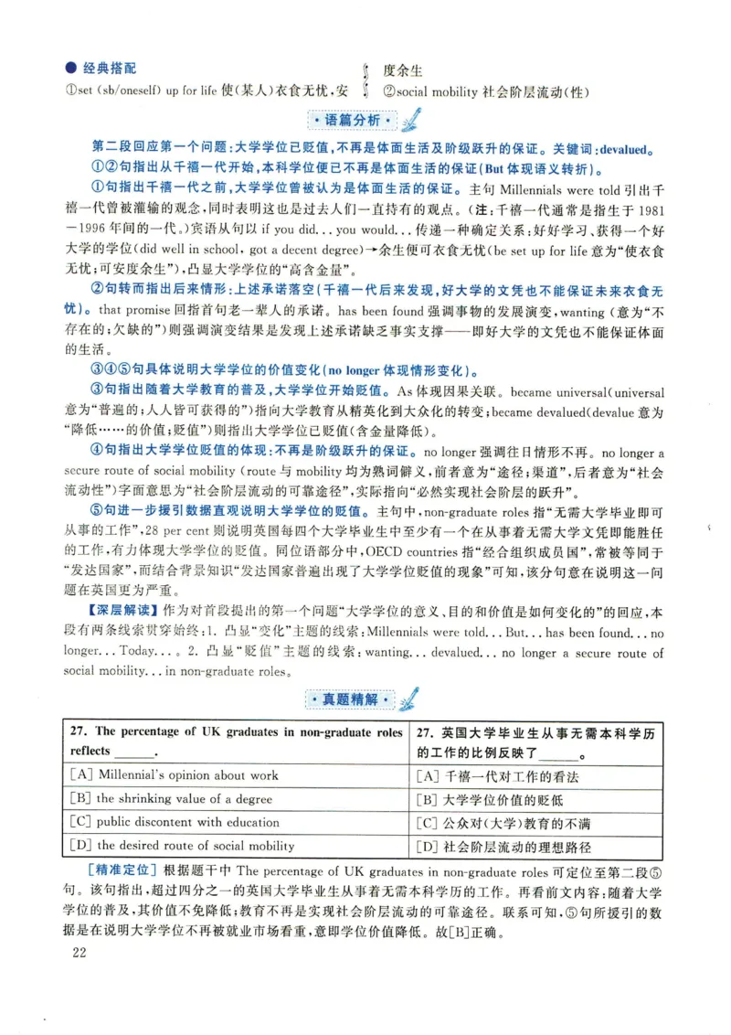 2022年考研英语一真题解析_27考研真题_考研英语一、二真题+解析（1994-2026）_0.考研英语一真题与解析（1980-2026）_2.2010-2024年英语一真题及解析_2010-2023答案解析