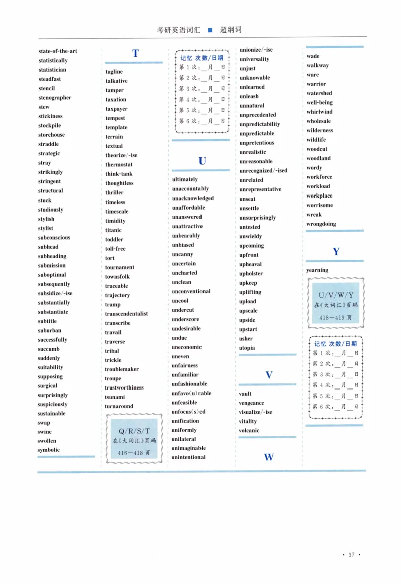01-导览速记打卡本_27考研真题_考研英语一、二真题+解析（1994-2026）_03.红宝书_27考研《红宝书》(含附册，6本全）