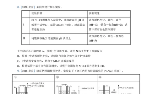 点击07『牛刀小试』小实验+小流程--2023年高考化学热点&middot;重点&middot;难点（全国通用）（测试版）_05高考化学_通用版（老高考）复习资料_2023年复习资料_专项复习