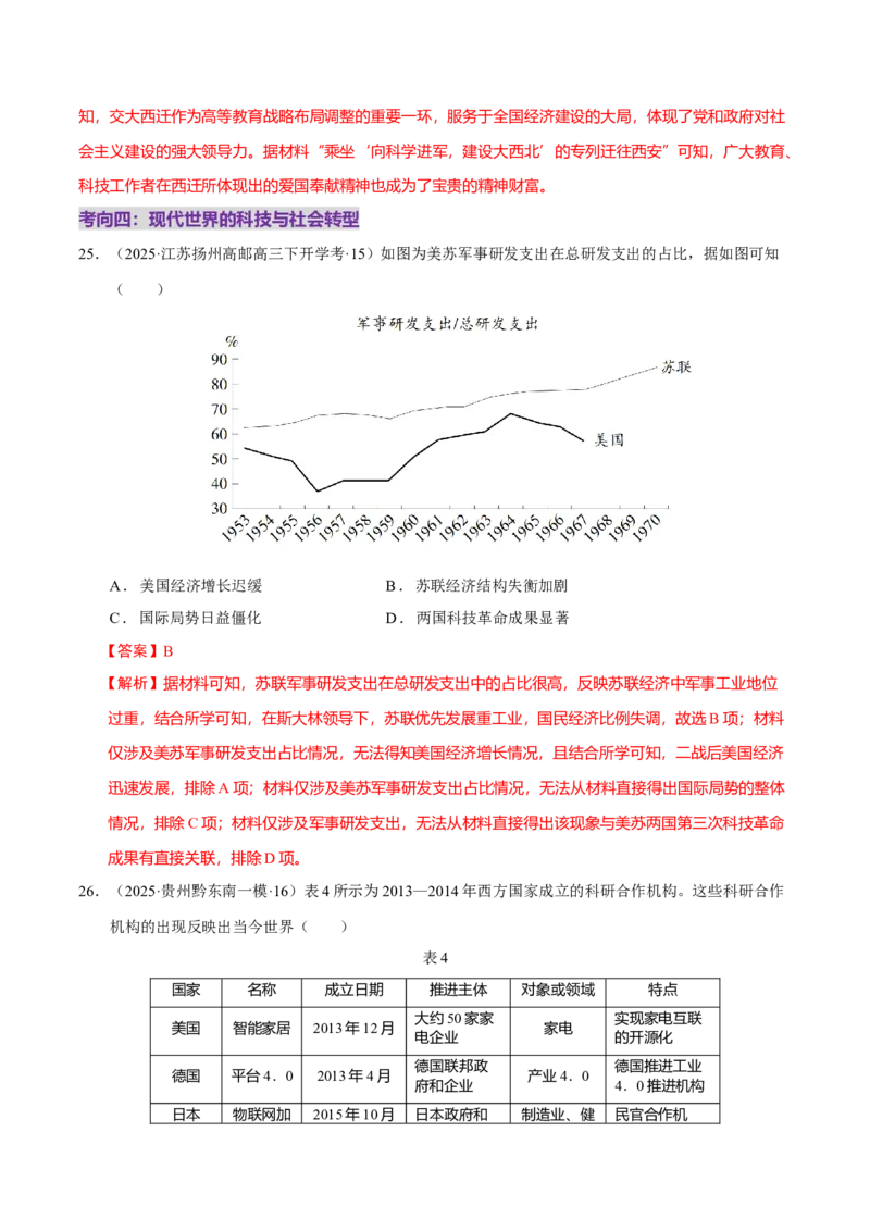 热点04从deepseek的横空出世看科技发展与社会转型（练习）（解析版）_07高考历史_2025年新高考资料_二轮复习_01高考语文等多个文件
