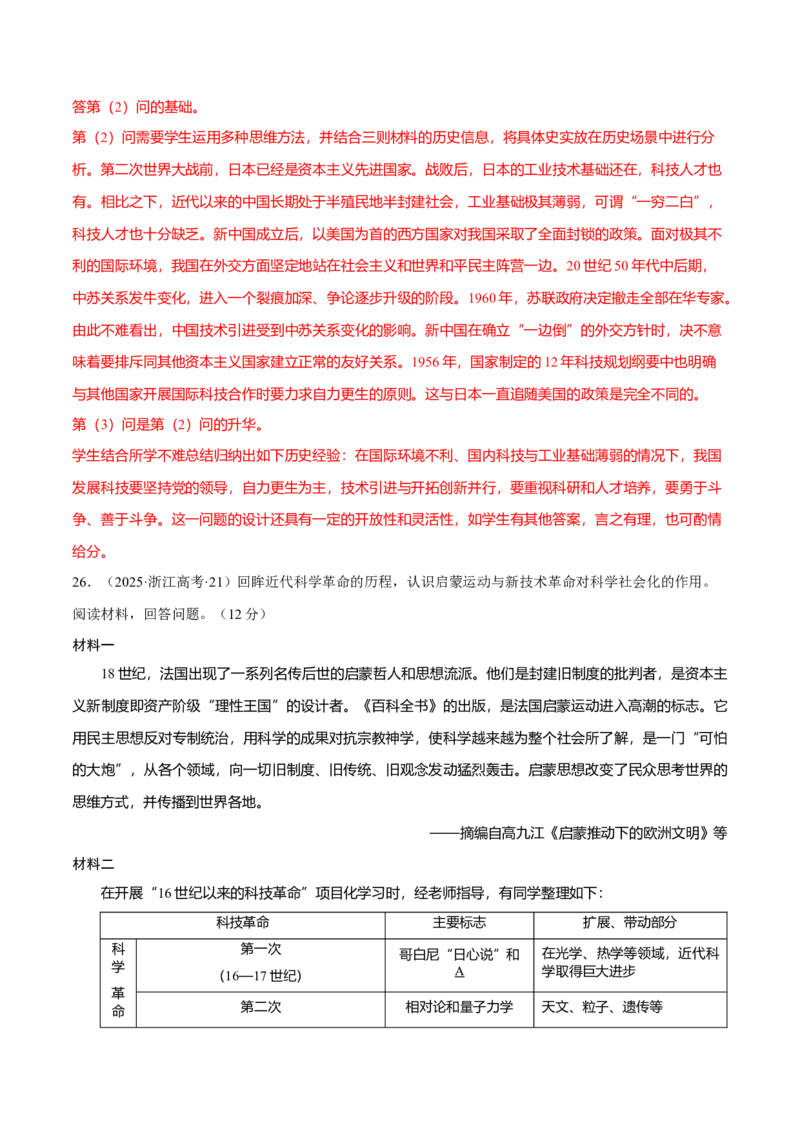热点04从deepseek的横空出世看科技发展与社会转型（练习）（解析版）_07高考历史_2025年新高考资料_二轮复习_01高考语文等多个文件