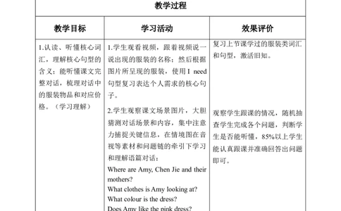 Unit4第4课时PartBLet&rsquo;stalk&Readandrole-play(教学设计)英语人教PEP版四年级下册（新教材）_4下-新英语人教PEP版（2026持续更新）_01课件+教案+学习任务单+练习（更新完第4单元）_2教案