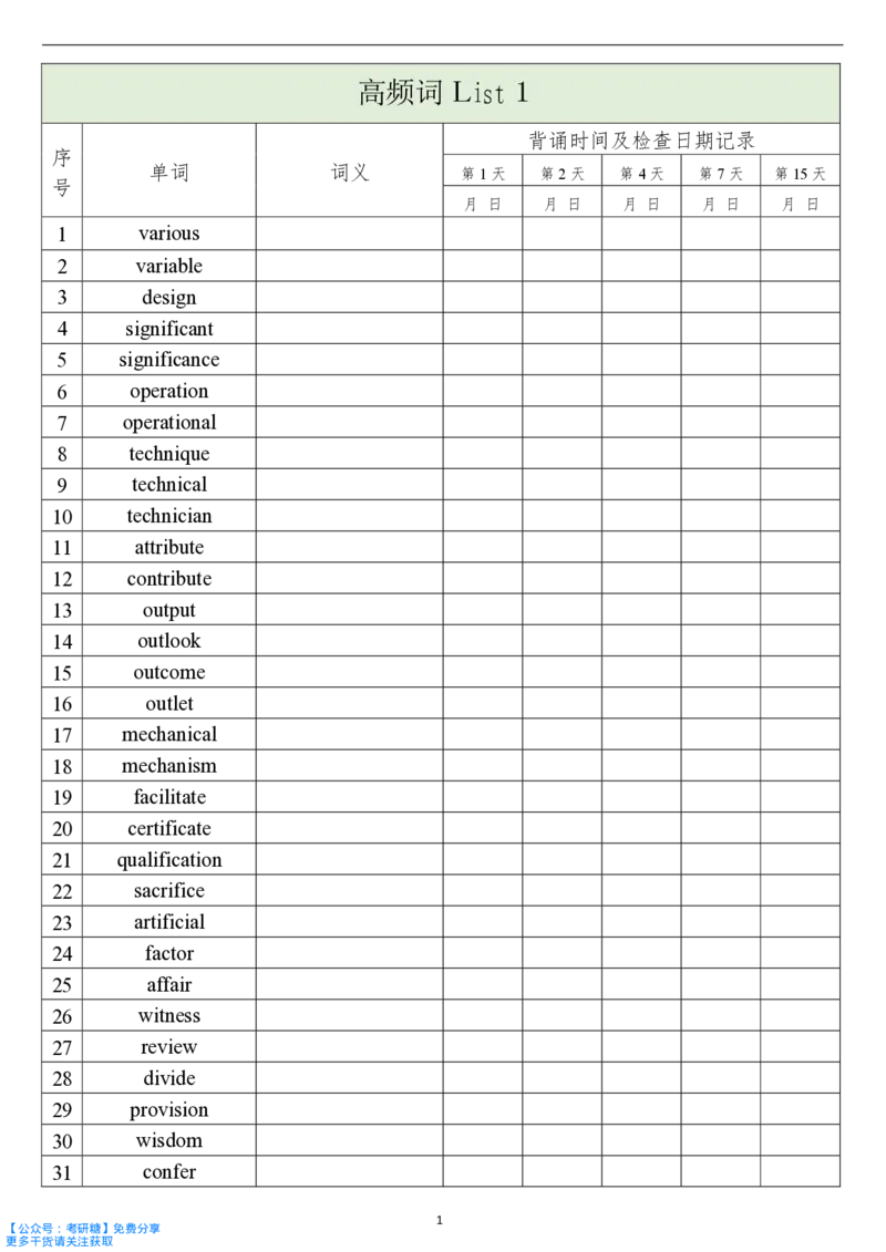 《词汇闪过》默写本_27考研真题_考研英语一、二真题+解析（1994-2026）_考研词汇默写本合集