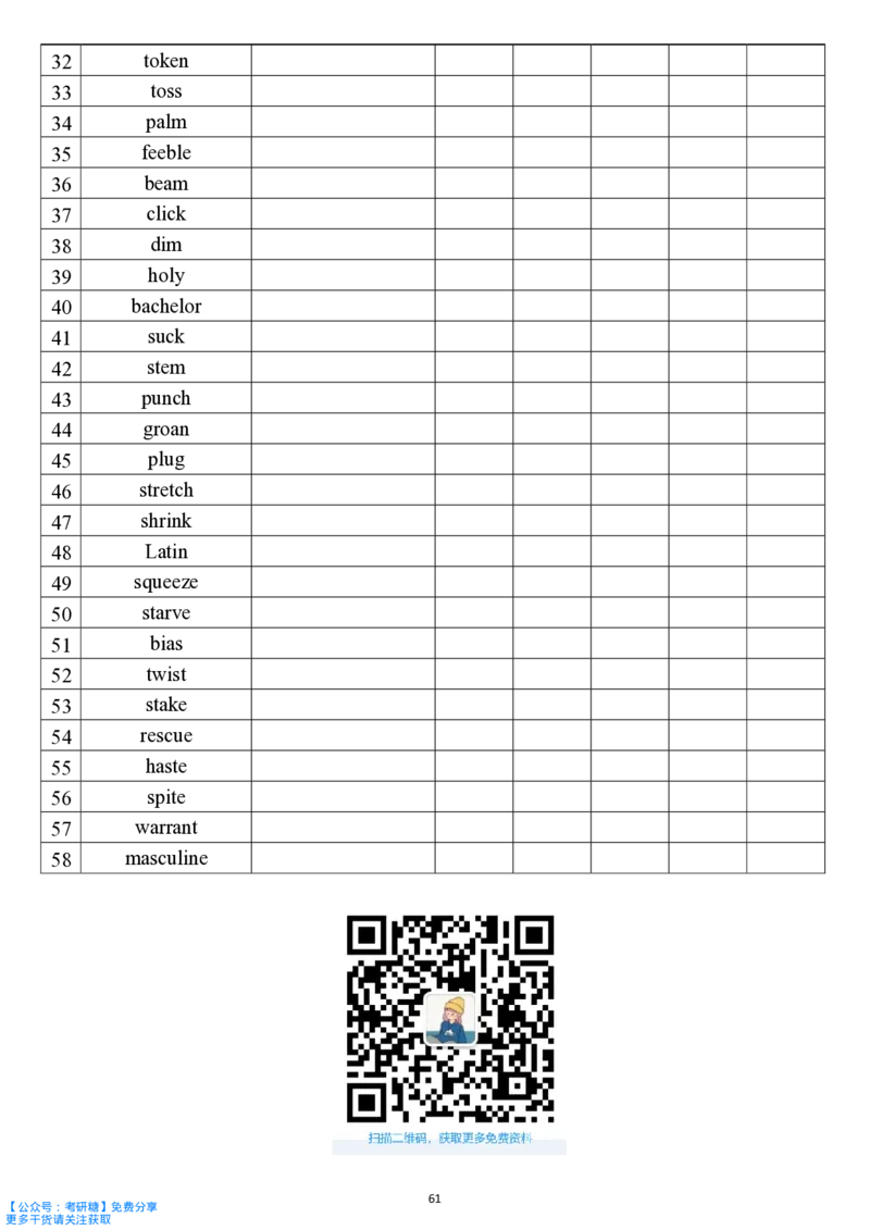 《词汇闪过》默写本_27考研真题_考研英语一、二真题+解析（1994-2026）_考研词汇默写本合集