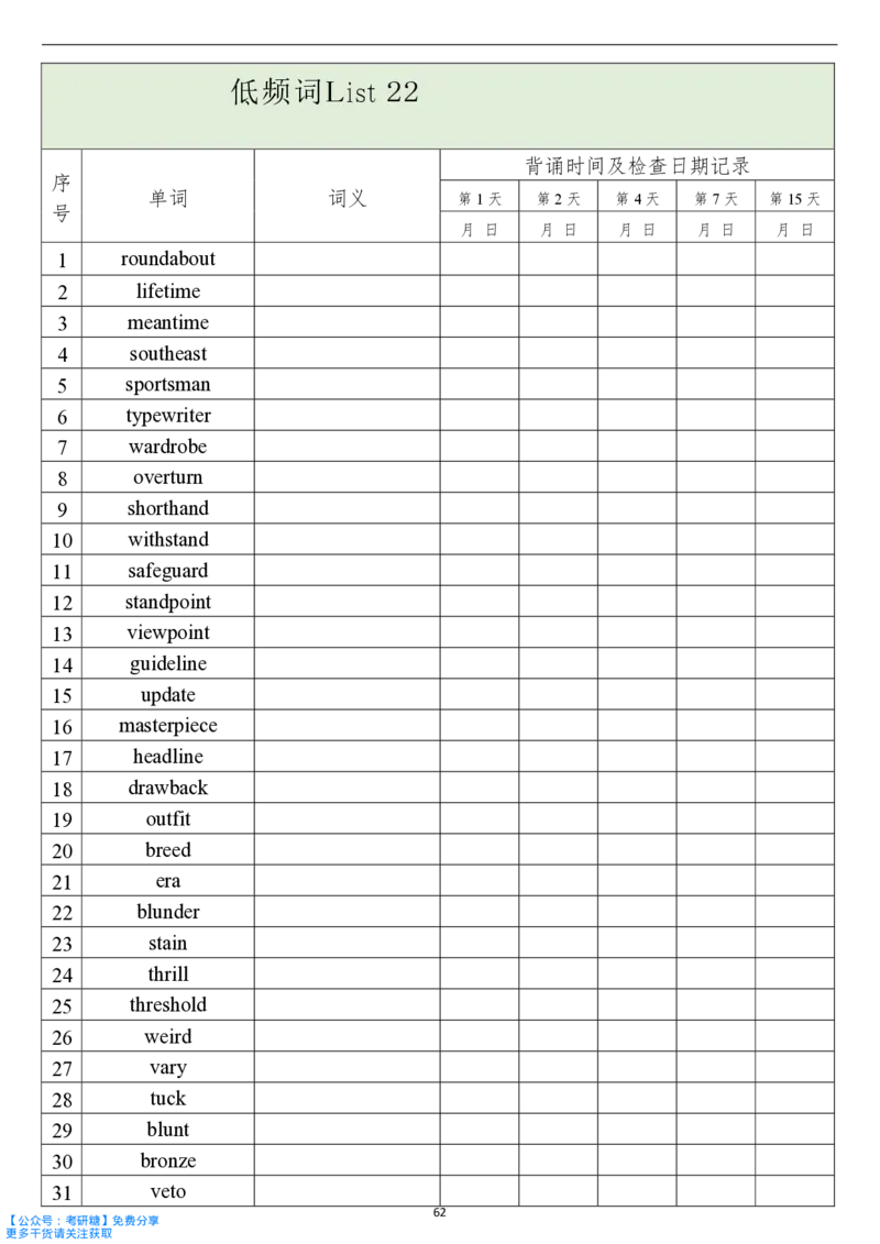 《词汇闪过》默写本_27考研真题_考研英语一、二真题+解析（1994-2026）_考研词汇默写本合集