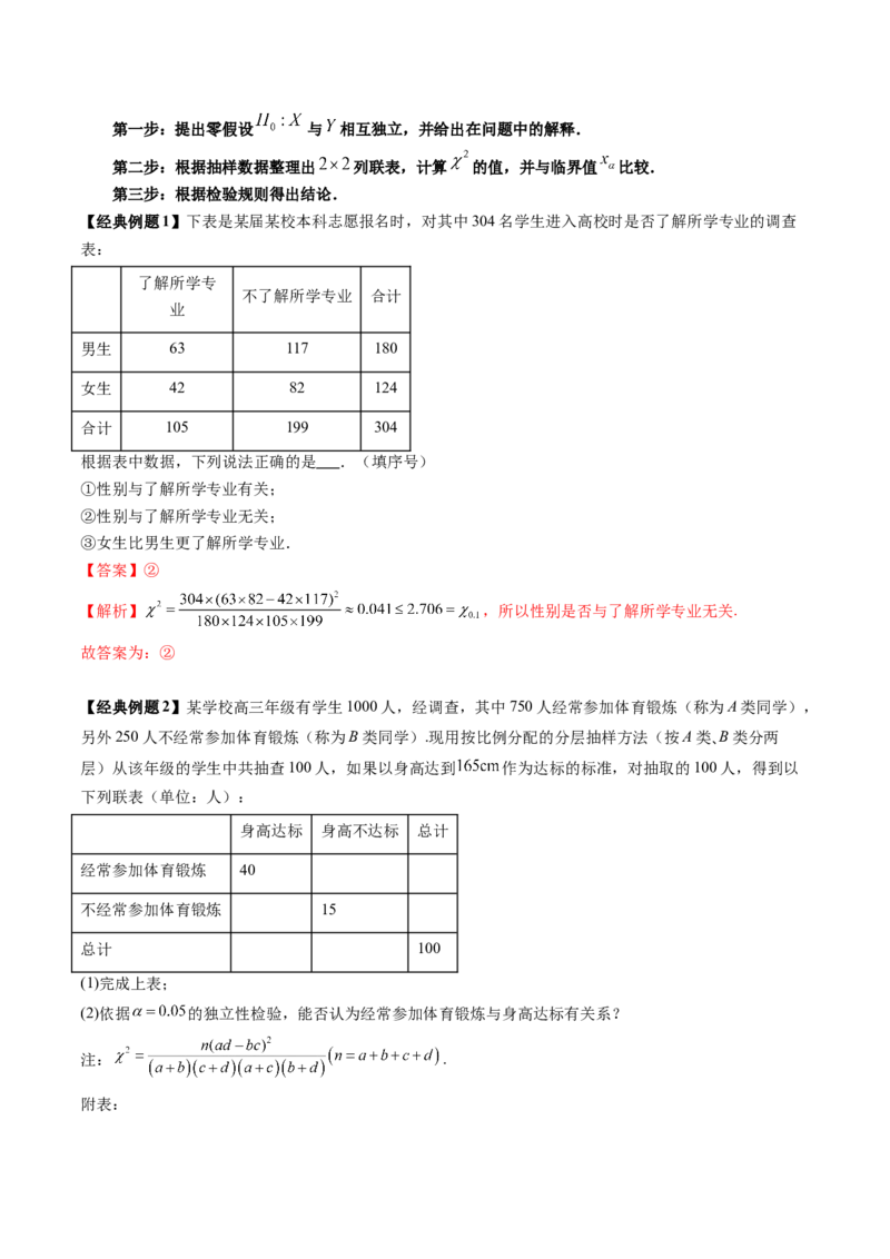 第02讲成对数据的统计分析（五大题型）（讲义）（解析版）_2025年新高考资料_一轮复习_2025年高考数学一轮复习讲练测（新教材新高考，含2024高考真题）
