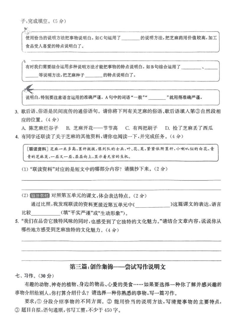 五年级语文人教版上册25秋《拔尖特训》拔尖测评(1)_25秋小学《拔尖特训》多版本合集_1-6年级语文人教版上册25秋《拔尖特训》_五年级语文人教版上册25秋《拔尖特训》