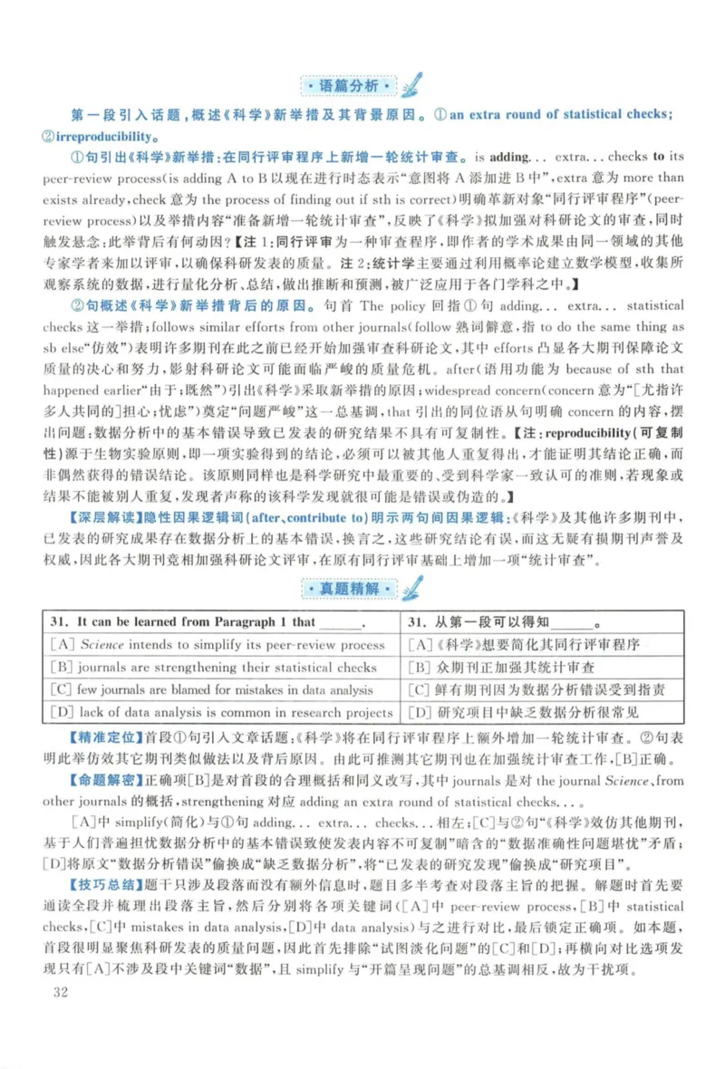 2015年考研英语一真题解析_27考研真题_考研英语一、二真题+解析（1994-2026）_考研英语真题阅读手译本_真题解析_英一_2010-2025考研英语解析