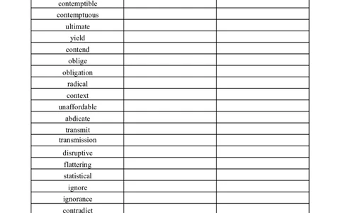 十天搞定考研单词默写本_27考研真题_考研英语一、二真题+解析（1994-2026）_考研词汇默写本合集