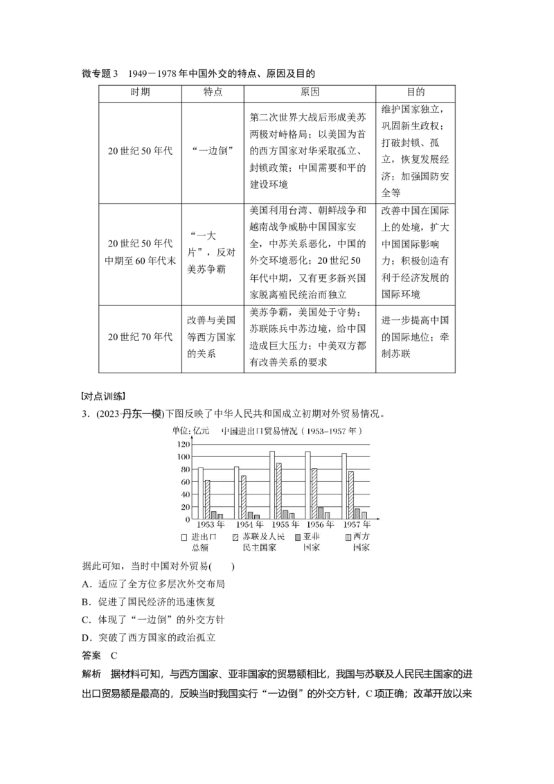 板块三　第九单元　阶段贯通9　新中国成立之初_07高考历史_2025年新高考资料_一轮复习_2025高考大一轮复习讲义+课件精准备考2025年新高三历史一轮复习备课课件（完结）_155