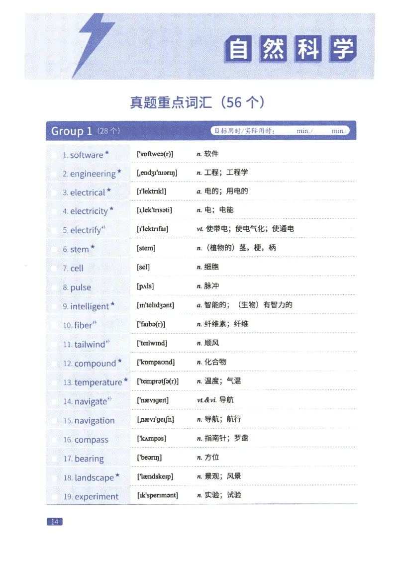 27考研词汇闪过真题重点完型词汇_27考研真题_考研英语一、二真题+解析（1994-2026）_考研词汇默写本合集_02.词汇闪过_附册（共9本）