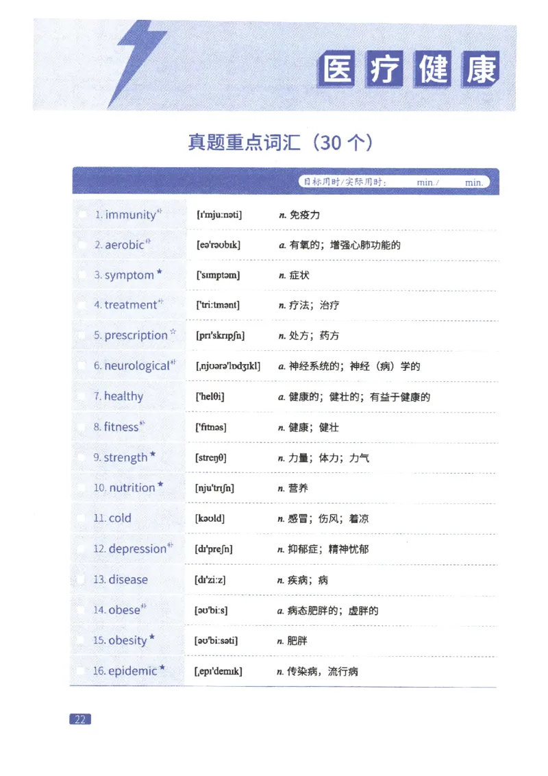 27考研词汇闪过真题重点完型词汇_27考研真题_考研英语一、二真题+解析（1994-2026）_考研词汇默写本合集_02.词汇闪过_附册（共9本）