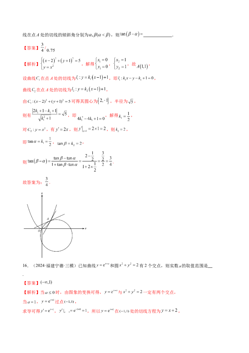 第01讲导数的概念及其意义、导数的运算（十二大题型）（练习）（解析版）_02高考数学_新高考复习资料_2025年新高考复习