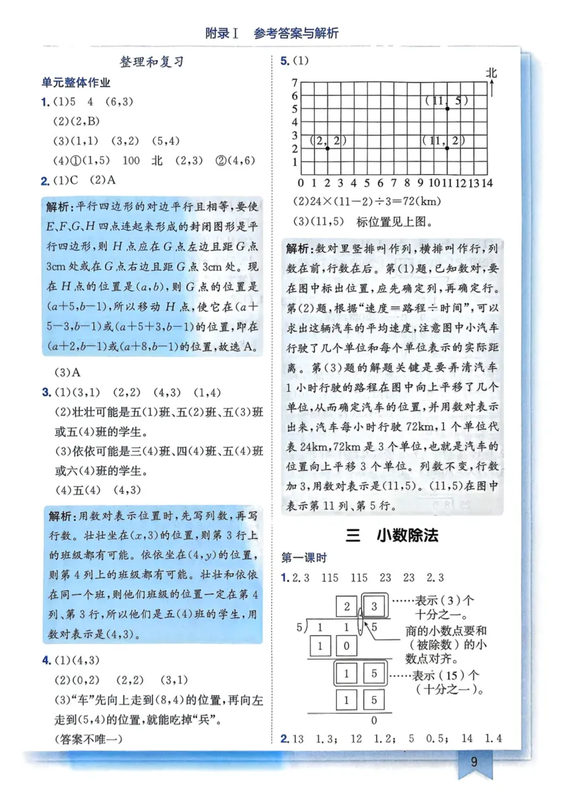 五年级数学上册人教版25秋《黄冈小状元作业本》答案_小学1-6年级《黄冈小状元》含测评卷和作业本_「1-6年级数学上册人教版黄冈小状元作业本》」含测评卷+答案