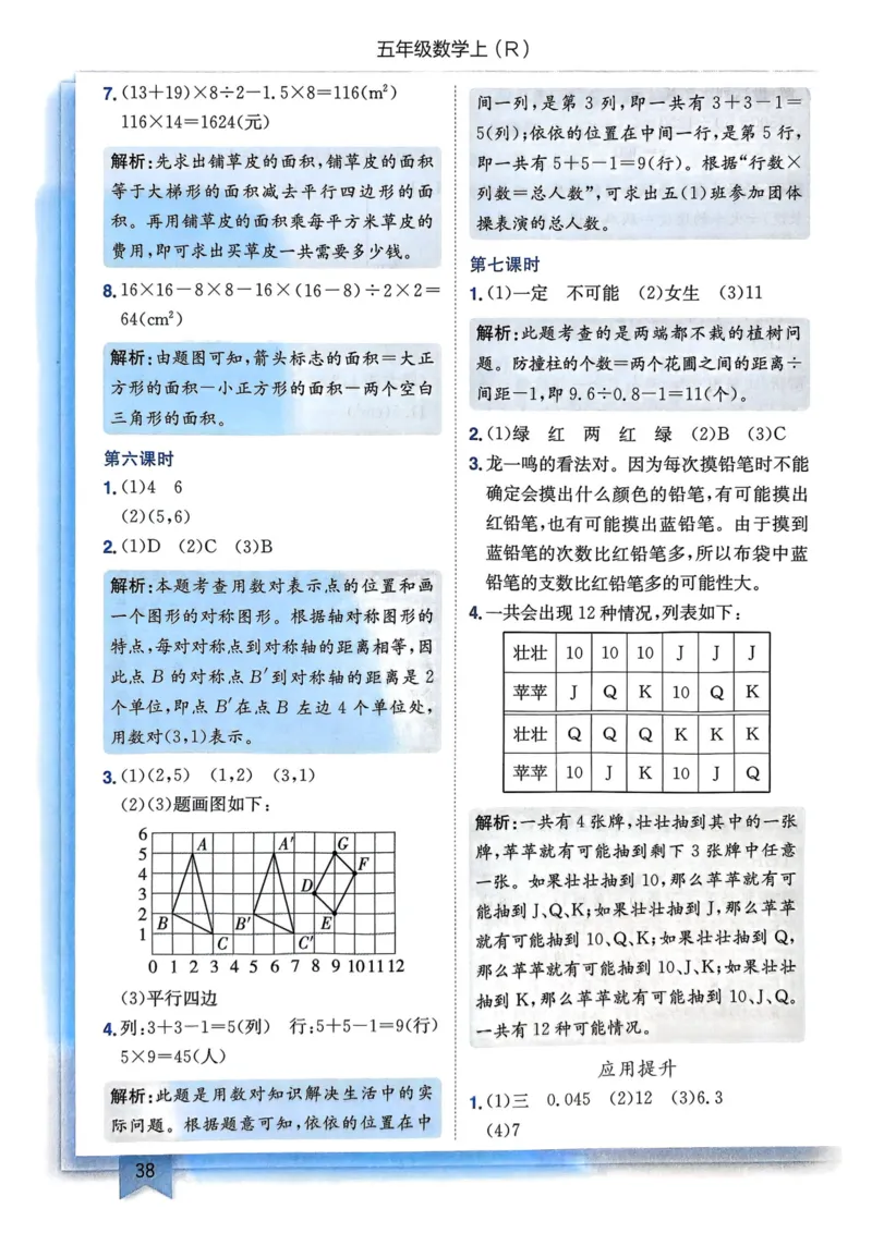 五年级数学上册人教版25秋《黄冈小状元作业本》答案_小学1-6年级《黄冈小状元》含测评卷和作业本_「1-6年级数学上册人教版黄冈小状元作业本》」含测评卷+答案
