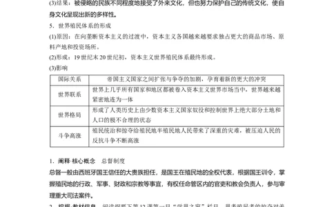 板块四　第十六单元　第52讲　资本主义世界殖民体系形成与亚非拉民族独立运动_07高考历史_2025年新高考资料_一轮复习_2025高考大一轮复习历史（通史版）_板块四　世界史