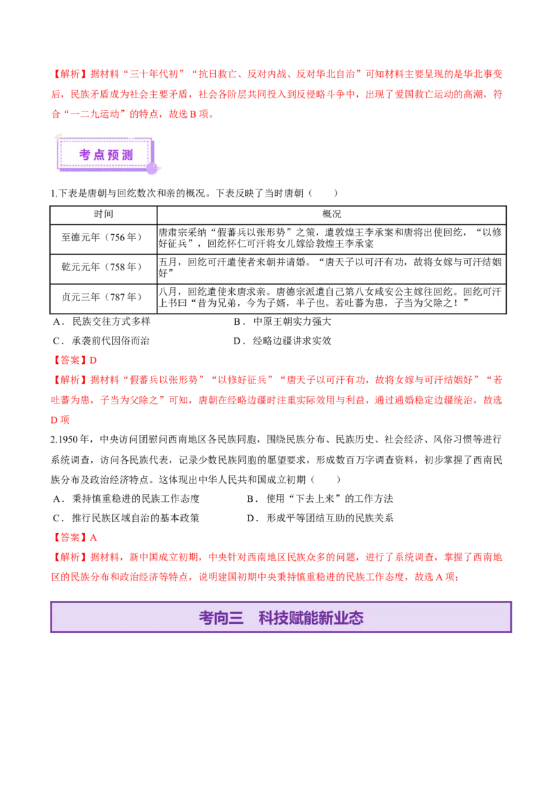热点01历史视角下的2025年非遗春晚（讲义）（解析版）_07高考历史_2025年新高考资料_二轮复习_01高考语文等多个文件_上好课2025年高考历史二轮复习讲练测（新高考通用）