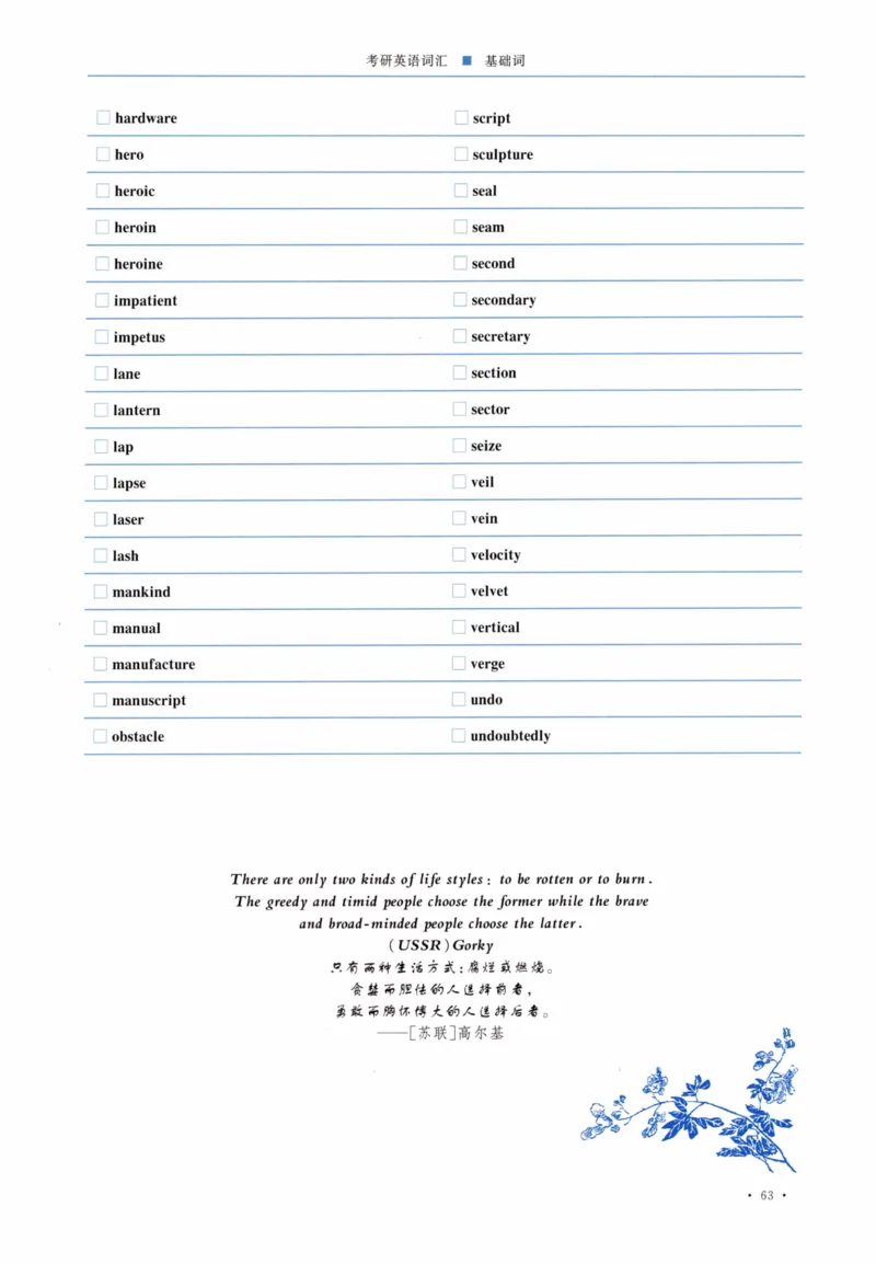 04-词汇连线自测本_27考研真题_考研英语一、二真题+解析（1994-2026）_03.红宝书_27考研《红宝书》(含附册，6本全）