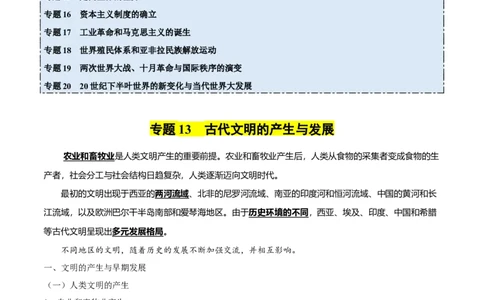 核心知识背记02世界通史-备战2025年高考历史一轮复习考点帮（新高考通用）_07高考历史_2025年新高考资料_一轮复习_备战2025年高考历史一轮复习考点帮（新高考通用）