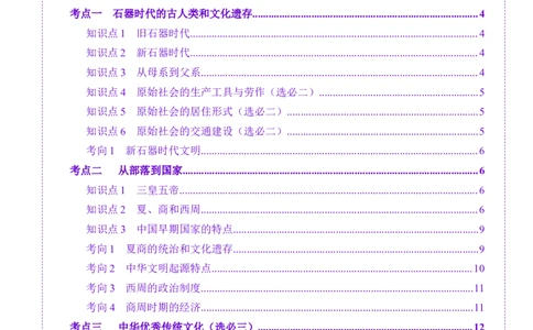 第01讲中华文明的起源与早期国家（讲义）（原卷版）_07高考历史_2025年新高考资料_一轮复习_2025年高考历史一轮复习讲练测（新教材新高考）（完结）_讲义+练习