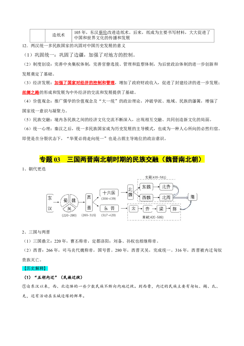 核心知识背记01中国通史-备战2025年高考历史一轮复习考点帮（新高考通用）_07高考历史_2025年新高考资料_一轮复习_备战2025年高考历史一轮复习考点帮（新高考通用）