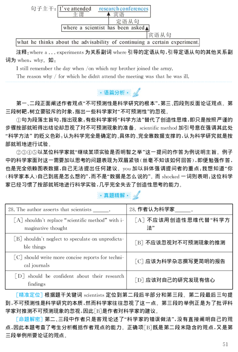 1999年考研英语真题解析_27考研真题_考研英语一、二真题+解析（1994-2026）_考研英语真题阅读手译本_真题解析_英一_1998-2009考研英语解析