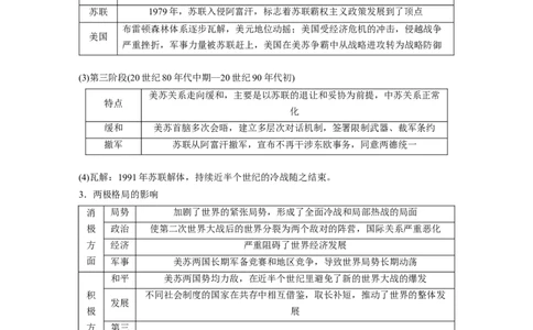 板块四　第十八单元　第58讲　冷战与国际格局的演变_07高考历史_2025年新高考资料_一轮复习_2025高考大一轮复习讲义+课件精准备考2025年新高三历史一轮复习备课课件（完结）