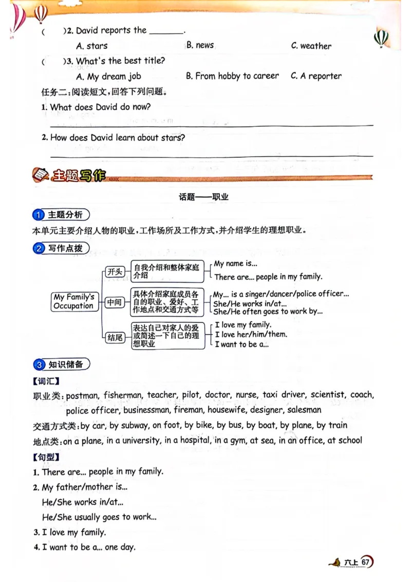六年级上册2025秋季阳光同学提优训练_小学教辅2026新版+暑假衔接_25秋《阳光同学课时提优训练》英语人教版3-6年级_六年级