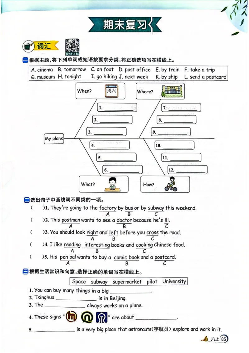 六年级上册2025秋季阳光同学提优训练_小学教辅2026新版+暑假衔接_25秋《阳光同学课时提优训练》英语人教版3-6年级_六年级
