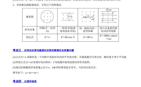 11.2法拉第电磁感应定律自感和互感（讲）--2023年高考物理一轮复习讲练测（全国通用）（原卷版）_04高考物理_通用版（老高考）复习资料_2023年复习资料_一轮复习