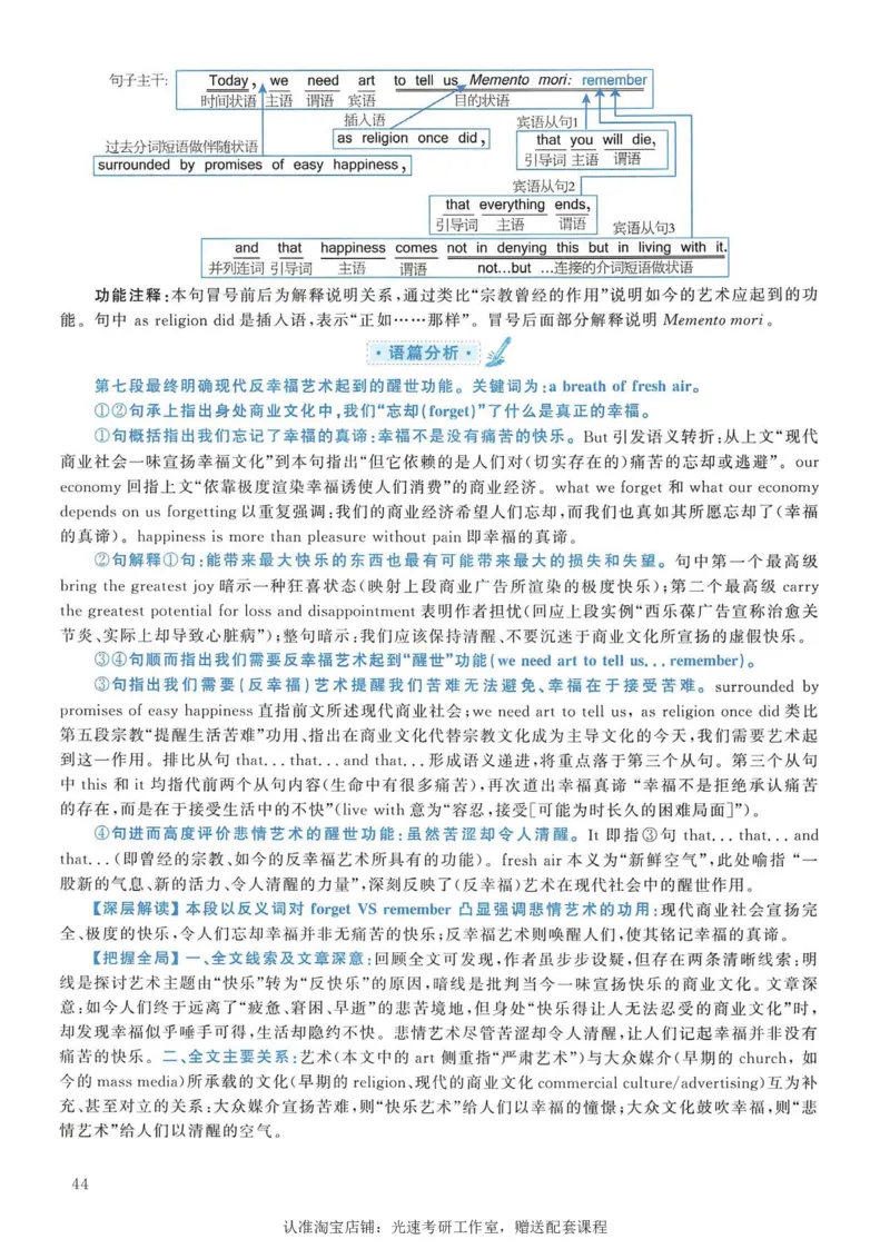 2006年考研英语真题解析_考研真题_x_英语一真题+解析［80-25］_英语一1980-2009真题及解析_1998-2009考研英语一详解（PDF）