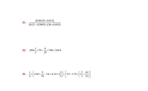 小升初50道典型计算题学生版_奥数专题合集_H003小学奥数培训班课程+习题_1-6年级上下册奥数