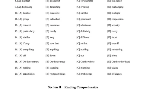 2003年考研英语真题（可复制、可搜索）_考研真题_x_英语一真题+解析［80-25］_英语一1980-2009真题及解析_1998-2009考研英语真题（PDF)