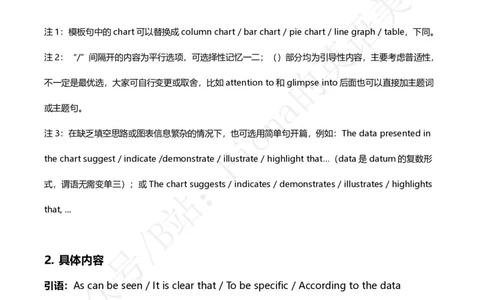 25图表作文模板及范文_考研英语+作文模板_考研英语作文模版_3.Fiona_英语二