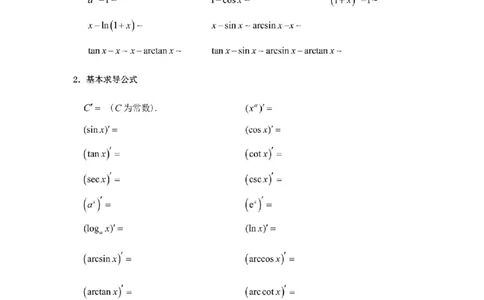 考研高数数学二（默写版）_27考研真题_考研数学一、二、三历年真题+考研数学资料（1994-2026）_考研数学公式大全_26武忠样《考研数学公式》+默写本_公式默写