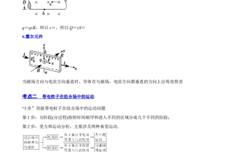 10.3带电粒子在组合场、叠加场中的运动（讲）--2023年高考物理一轮复习讲练测（全国通用）（原卷版）_04高考物理_通用版（老高考）复习资料_2023年复习资料_一轮复习