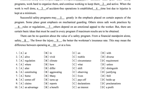 1999年考研英语真题（可复制、可搜索）_考研真题_x_英语一真题+解析［80-25］_英语一1980-2009真题及解析_1998-2009考研英语真题（PDF)