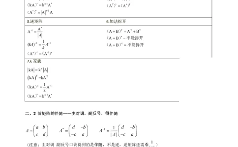 线代必备十页纸_27考研真题_考研数学一、二、三历年真题+考研数学资料（1994-2026）_数学《777必备公式》